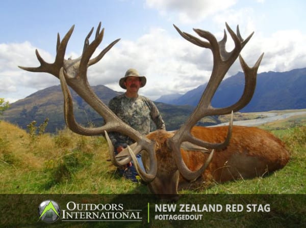 You'll have opportunities for trophy stags on private ranches.