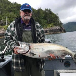 King salmon fishing in Haida Gwaii