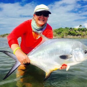 having the right permit fly pattern for each situation is important.