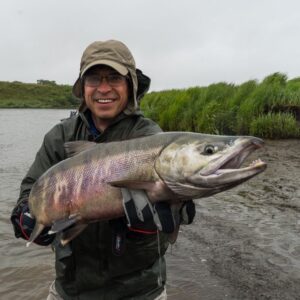 . During your stay with us at Bristol Bay Lodge, you will fish a different location each day and have the opportunity to catch every species of fish available to you during any given week.