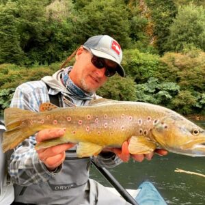 A premier fly fishing lodge high in the mountain valleys of the Aysén region in Southern Chile-Patagonia