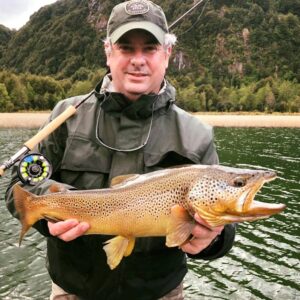 Wild brown and rainbow trout are the main species targeted in these rivers, as well as a short, but decent run of King and Coho salmon during the summer months.