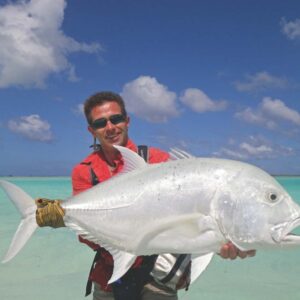 GT's are amazing fish, and catching a fast cruiser on the open flats that is spotted and sight cast to is a very special catch!