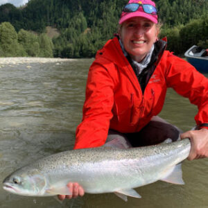 This is a unique fishing trip. You will be fully guided below the canyon, and self guided above.