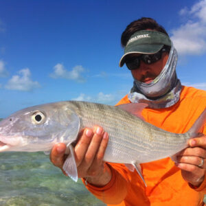 Whether you are a novice fisherman, or an expert, you will have a blast bonefishing on the flats of South Andros Island.