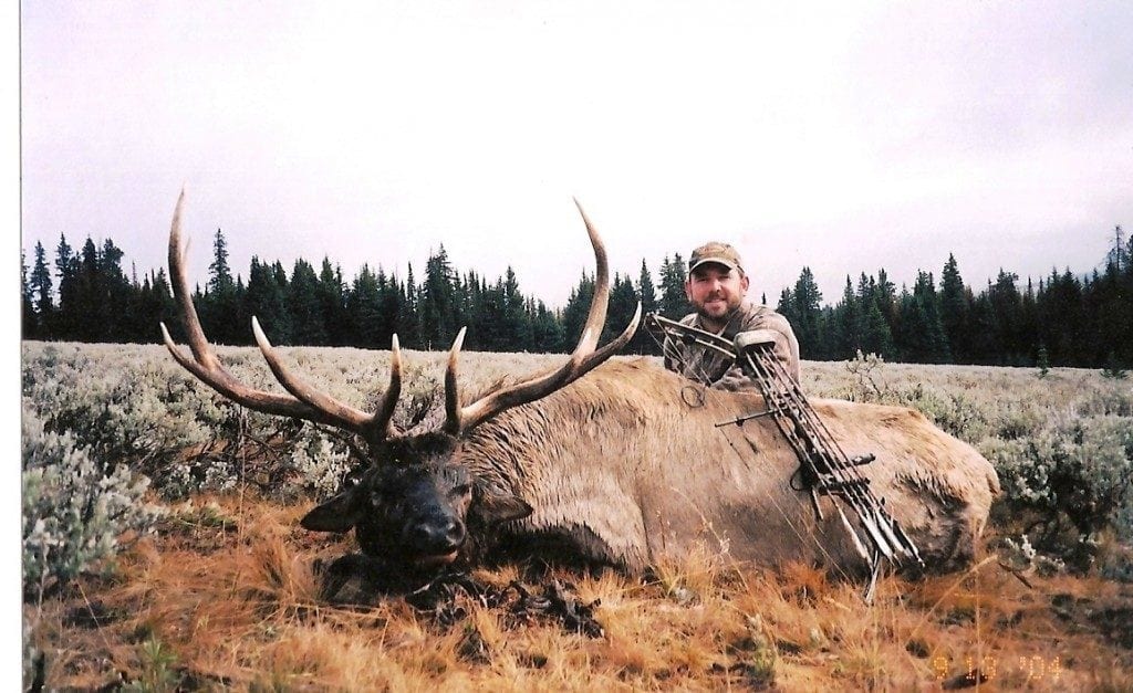 Russ with a great wyoming bull