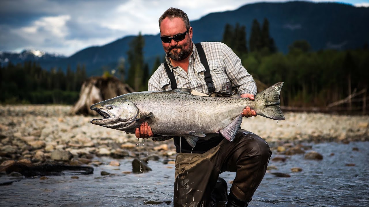 Salmon fishing in British Columbia