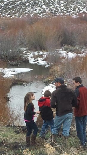 Shooting with the kids