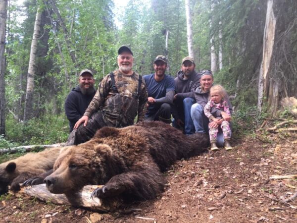 Hunting Alaskan Brown Bear Over Bait is a ton of fun!