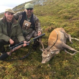 A Scotland red stag hunt can be less than the price of a good whitetail hunt in the States!