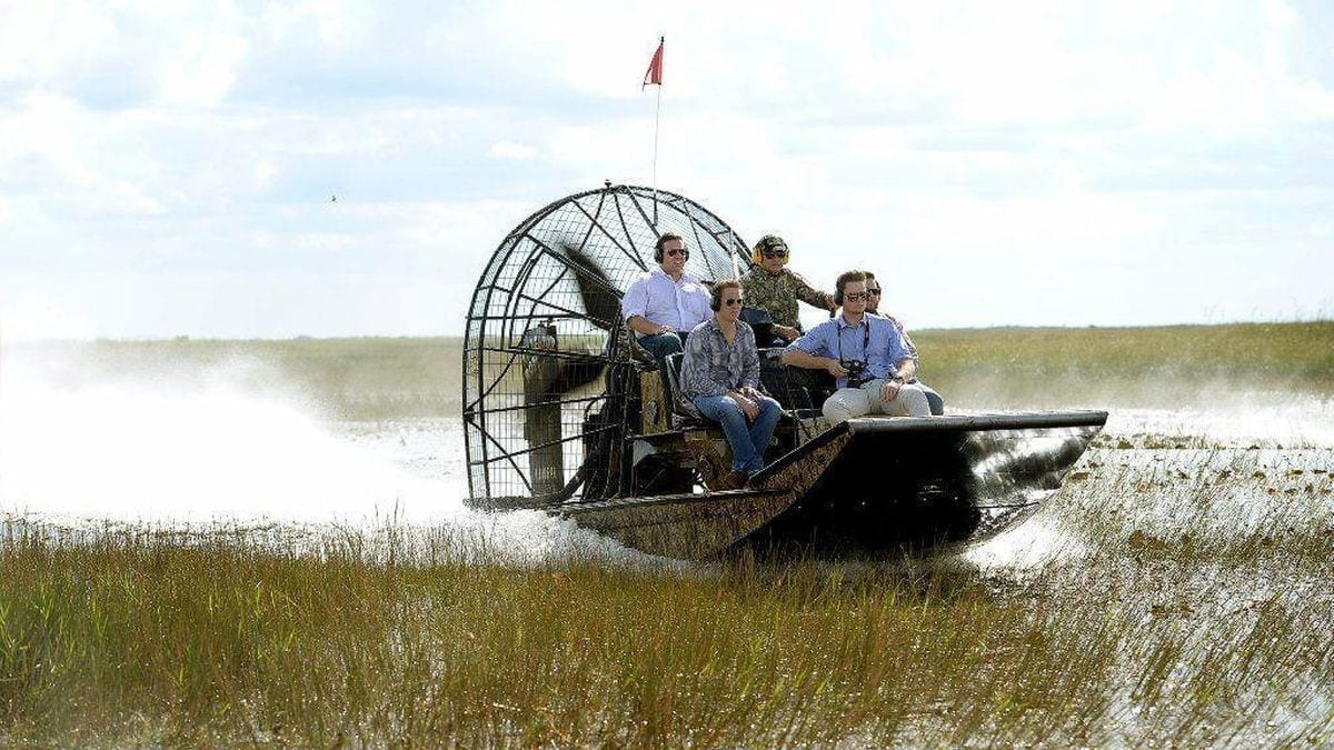 Airboating in the Everglades