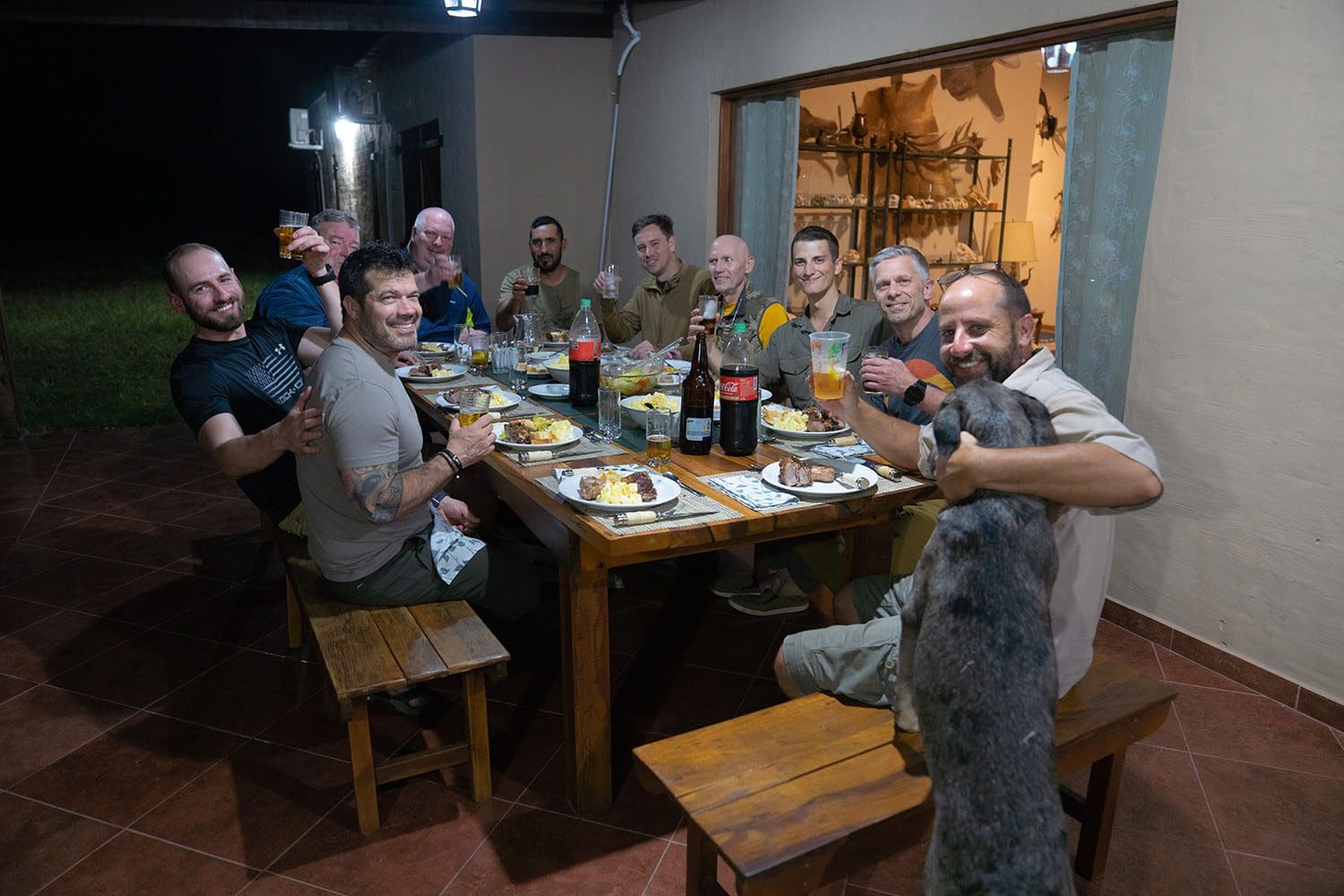 Argentina Dinner TGB » Outdoors International Steak dinner