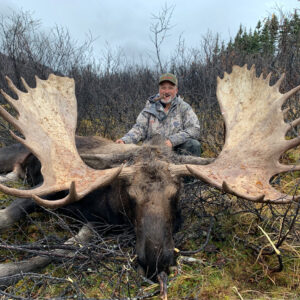 You’ll be hunting the biggest Western Canada moose bulls in the world.