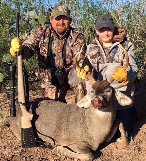A youth hunt in Texas is a great experience with your son or daughter.