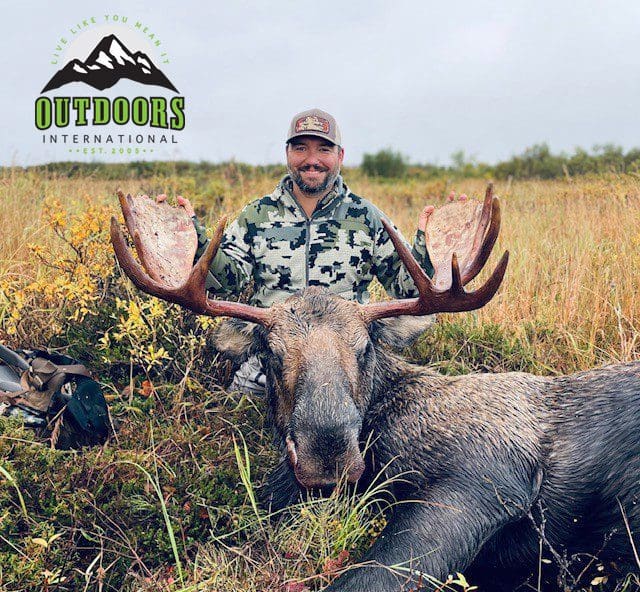Joel Frazier with his Alaska bull.