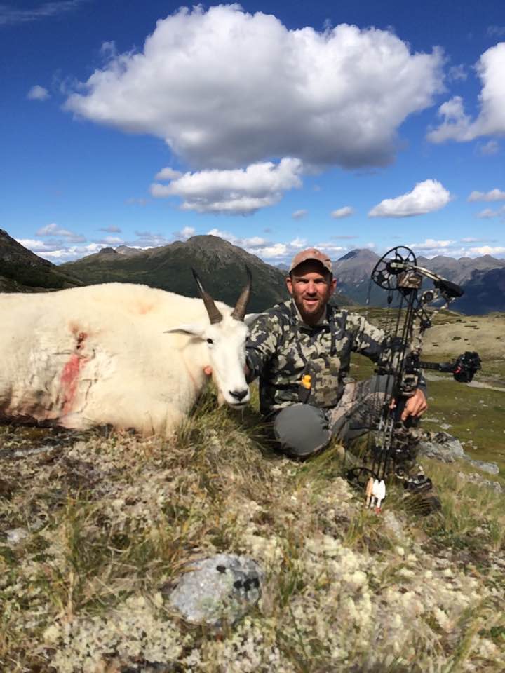 Gary with a great archery mountain goat.