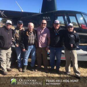 We think this is the best heli-hunting experience in Texas.