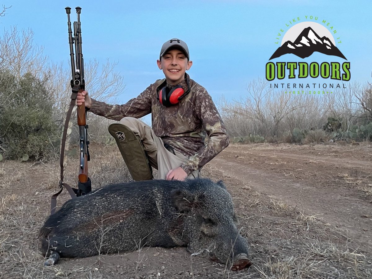Javelina make for a great hunting trip for kids