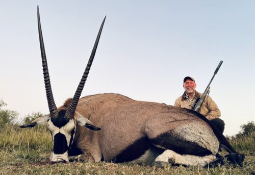 Gemsbok hunting in South Africa