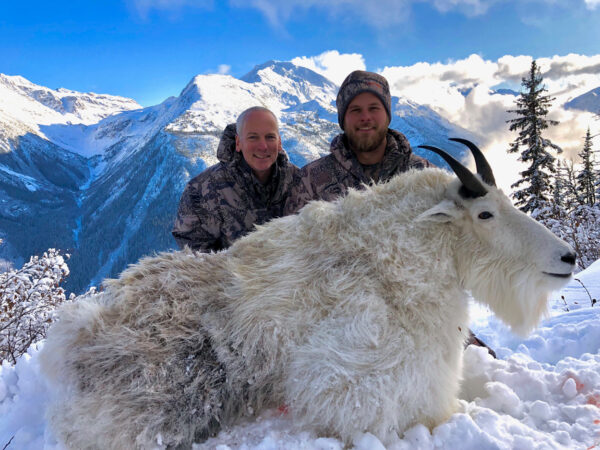 British Columbia mountain goat hunt