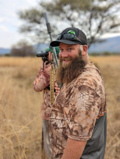 Justin Harkins Client OI Hat South Africa Hunter Rifle DWHS » Outdoors International This place is Amazing!!