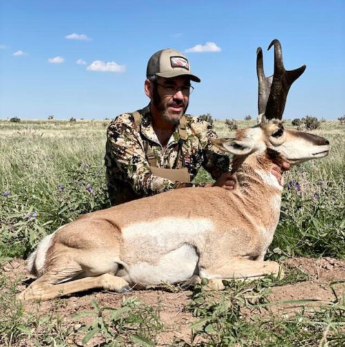 Mitch Beeson with his great NM pronghorn.