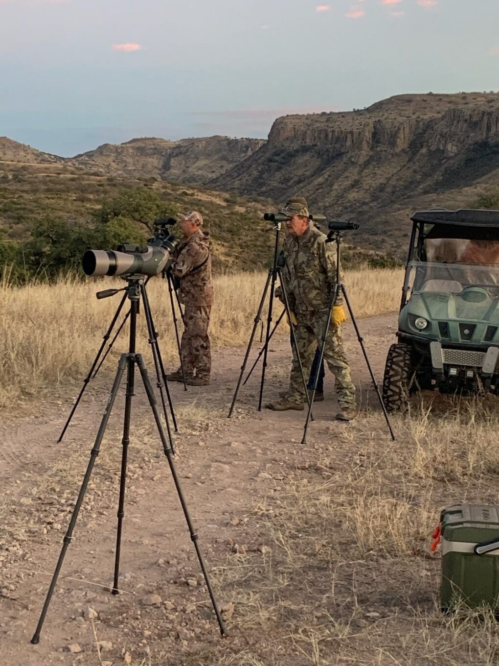 Glassing is the name of the game on a Mexico Coues deer hunt.