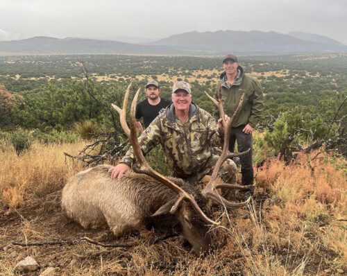 Cole Damuth Group Client 2022 K9CO New Mexico Elk » Outdoors International A great New Mexico bull