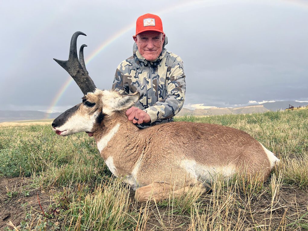 Harrie Dennison with is awesome Colorado antelope