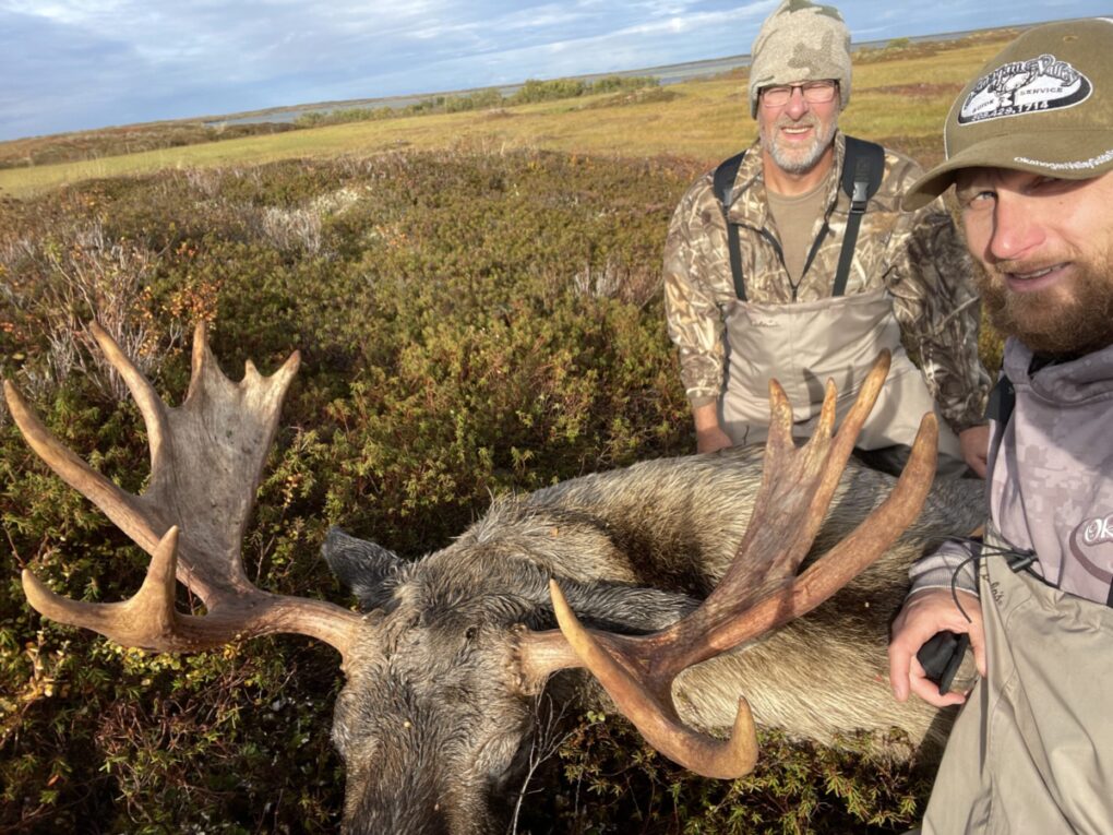 Unguided moose hunt in AK