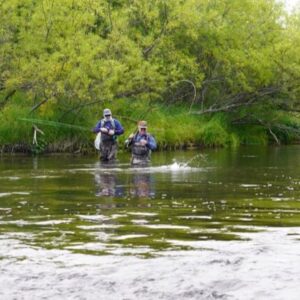 Fly fishing in Kamchatka