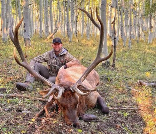 Josh with a beautiful six point.