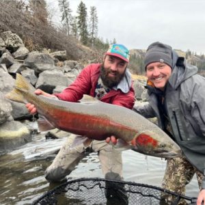 Patrick Kissel and Client ASC Idaho Steelhead » Outdoors International Patrick Kissel with a 39 inch Idaho Steelhead