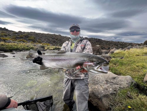 Outdoors International Podcast: Fly Fishing for Giant Rainbow