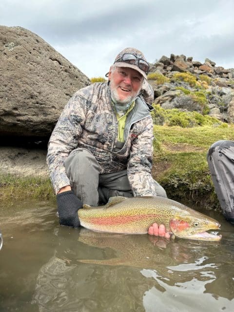 A beautiful rainbow.