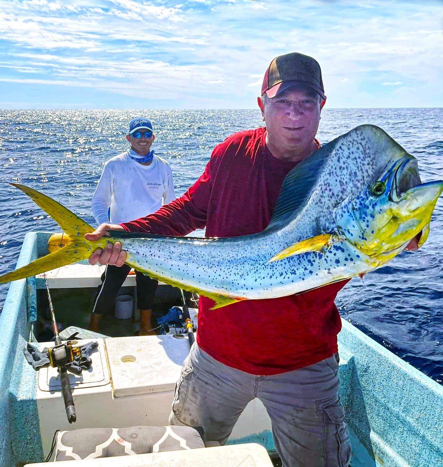 Dorado Fishing in Mexico Mark Stasz Client 2023 BLT » Outdoors International Mark Stasz with a great dorado.