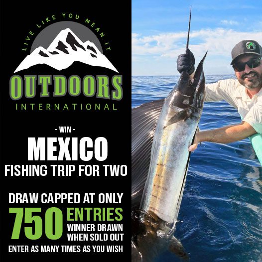 Win a fully guided Mexico fishing trip for two in the OI DRAW.