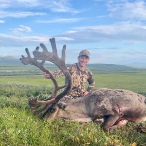 Cam Adams with a nice bull