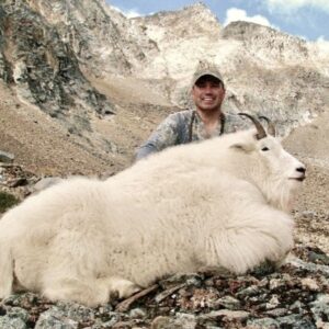 Hunting mountain goats in the Yukon