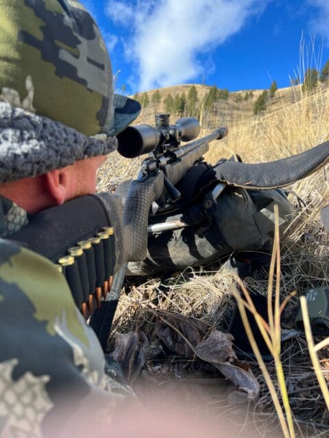 Jared getting ready to shoot.