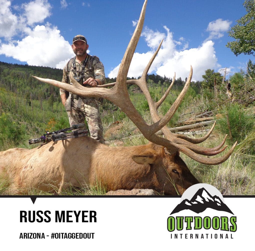 Russ Meyer Arizona archery elk 2013 » Outdoors International #oitaggedout