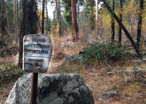 Selway Wilderness Wilderness Sign » Outdoors International Selway Bitterroot Wilderness Area