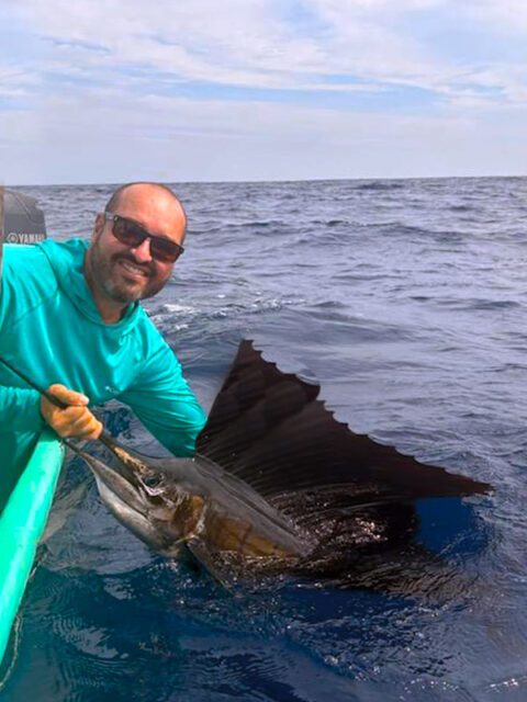 Fishing for sailfish in Mexico