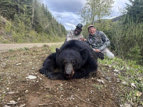 Jarahn hamming it up with his guide