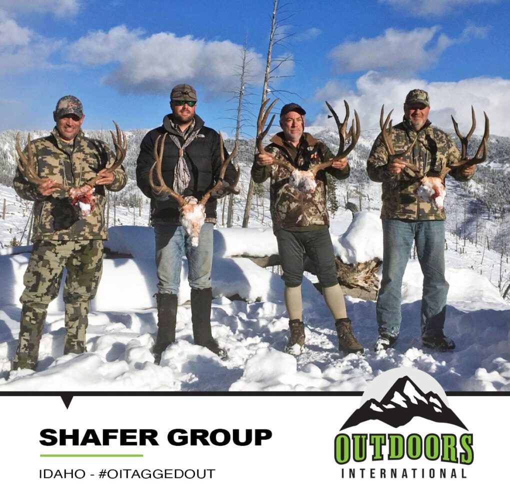 Idaho-Wilderness-mule-deer-IWC client Tony Shafer oitaggedout » Outdoors International #oitaggedout Idaho Mule Deer Hunting