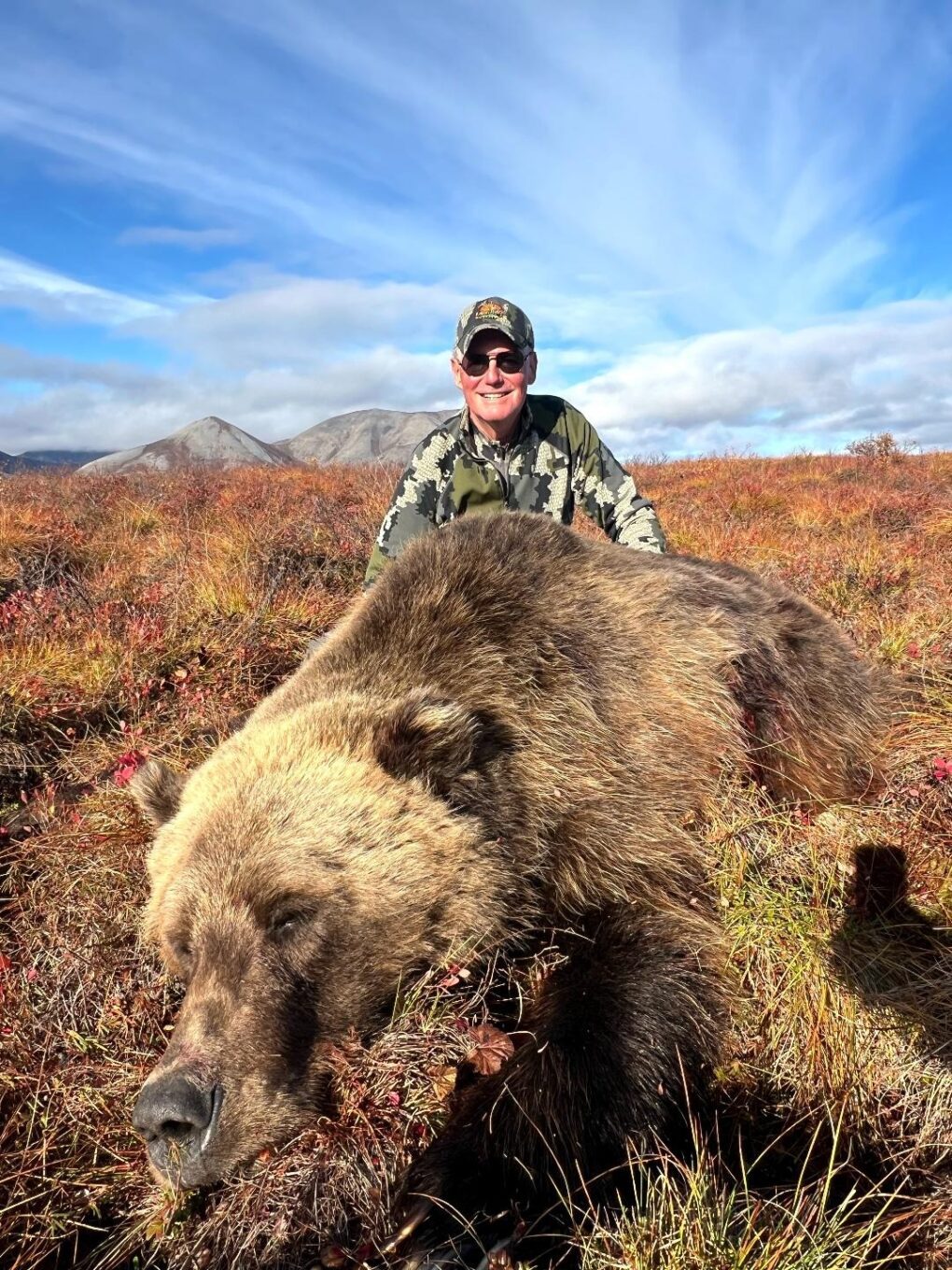 Hunting grizzly bears in the Arctic