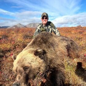 Hunting grizzly bears in the Arctic