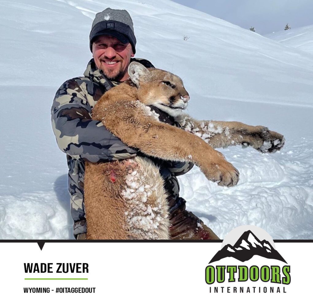OITAGGEDOUT Wade Zuver Mountain Lion Wyoming DDO » Outdoors International #oitaggedout