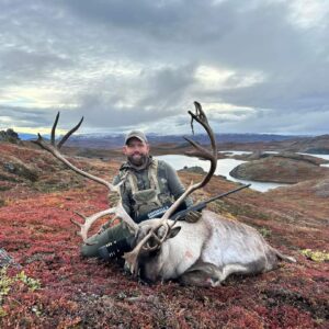 Tyler Anderson took a monster bull while Greenland caribou hunting