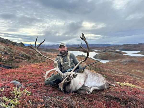 Tyler Anderson took a monster bull while Greenland caribou hunting